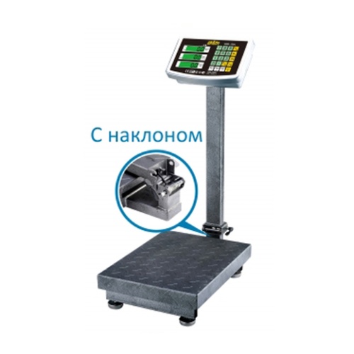 Весы Romitech SIBS-1000N (1000кг/100г; 600*800) Т платформенные c наклоном