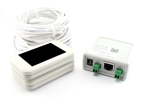 Проводной счетчик посетителей MC-ETH с передачей через Ethernet MC-ETH